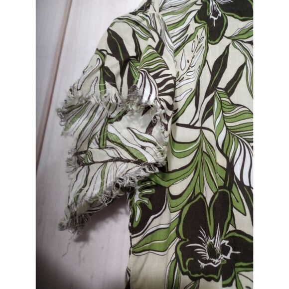 Philosophy Blouse‎ Ladies Large Distressed Lightweight - Picture 5 of 8